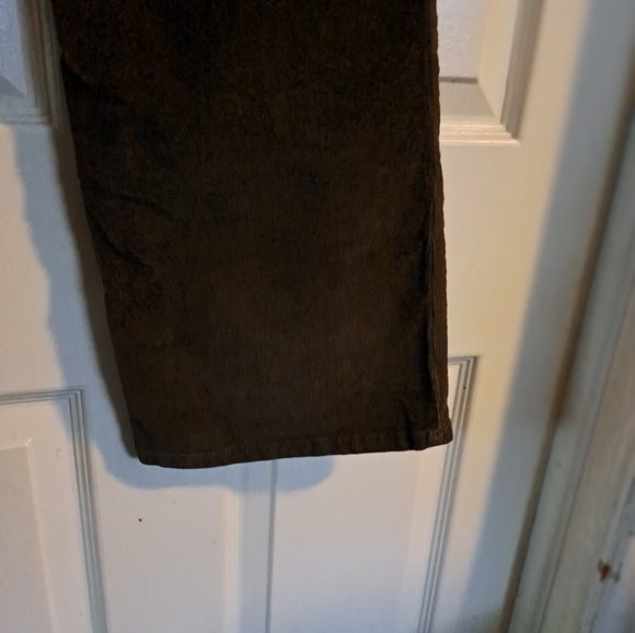 Sonoma NWT corduroy  original boot dark brown pants size 10 short - Picture 5 of 8
